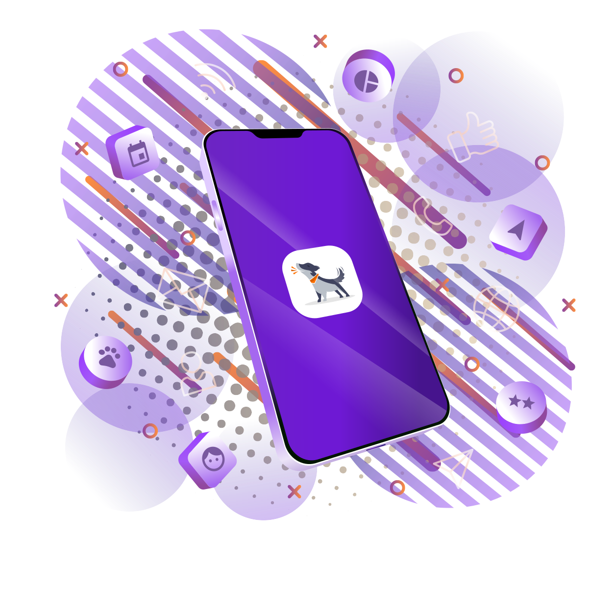 Overview of BaltoPro features on a smartphone.
